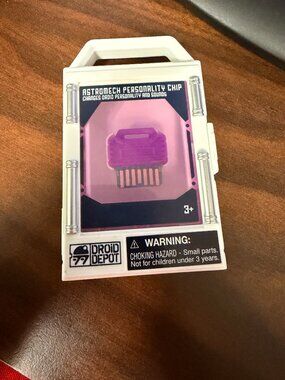 Disney Star Wars Galaxy's Edge Droid Depot Astromech Purple Personality Chip NEW